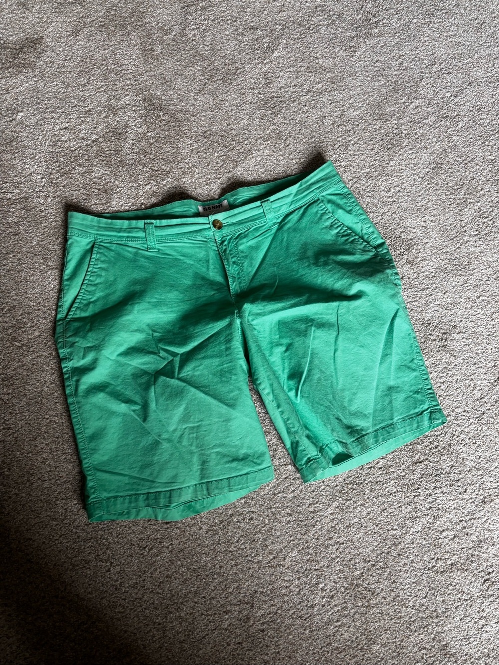 Old Navy Bright Green Bermuda Shorts